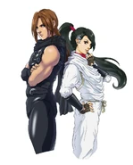 Ryu and Momiji concept art