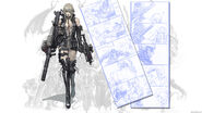 NG2: Sonia artwork with storyboard background