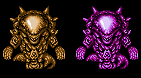 Demon Statues SNES.png (4 KB) Light and Dark Demon Statues