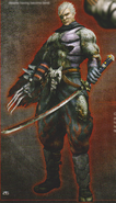 Genshin as he appears in Ninja Gaiden 3