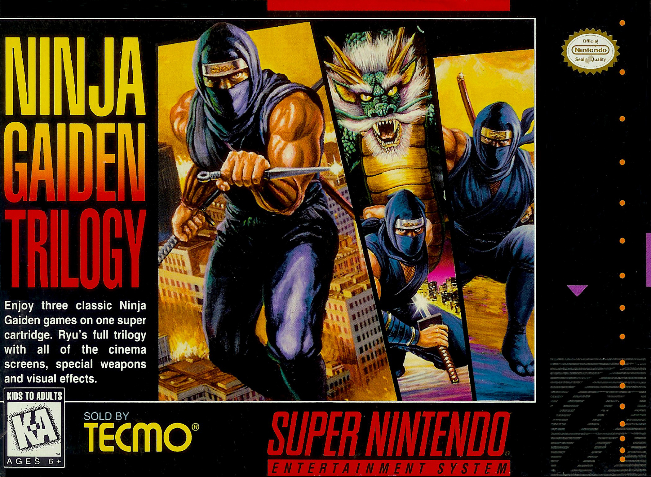 ninja gaiden snes