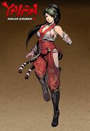 Momiji as she appears in Yaiba: Ninja Gaiden Z.