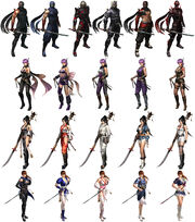 NG3-RE Costumes