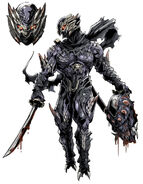 NG2 (vanilla): artwork of Ryu's Fiend Hayabusa outfit