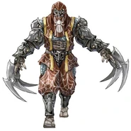 NG2: Black Spider Ninja, upgraded clawed melee version (unused red color, but gold trim is correctly used for upgraded versions)