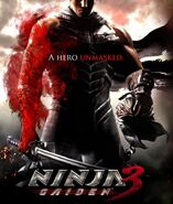 A Ninja Gaiden 3 poster featuring the Jinran-Maru.