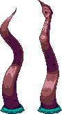 Tentacle Melee (Left) and Projectile (Right)