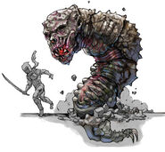NG2: Death worm artwork