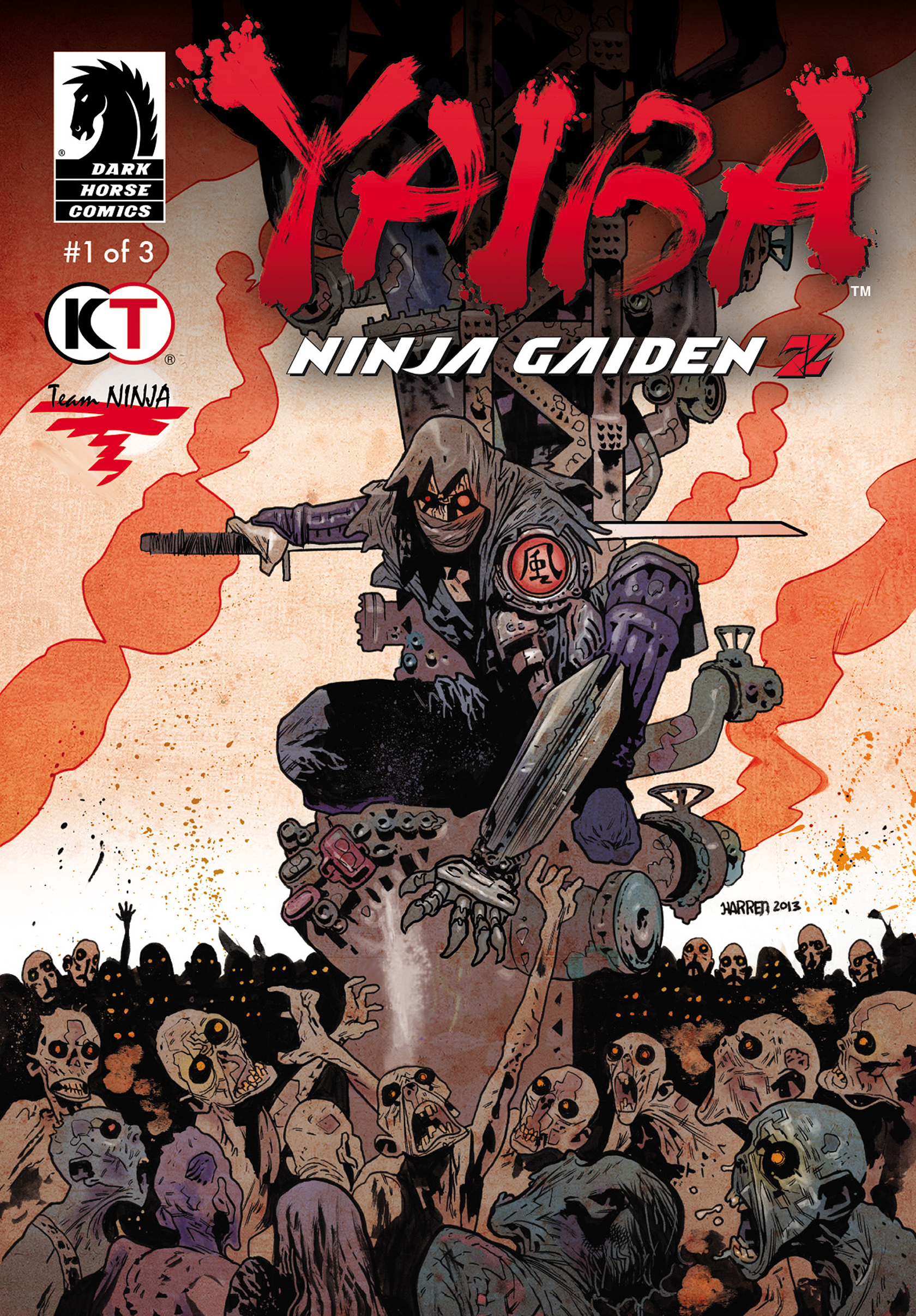 NINJA GAIDEN 店頭ポスター 2008 Ninja Gaiden II 2 Xbox 360 PS3 Print Ad/Poster Official