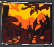 Painting from the  set