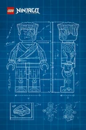 Blueprint from the Nindroid Swarm game
