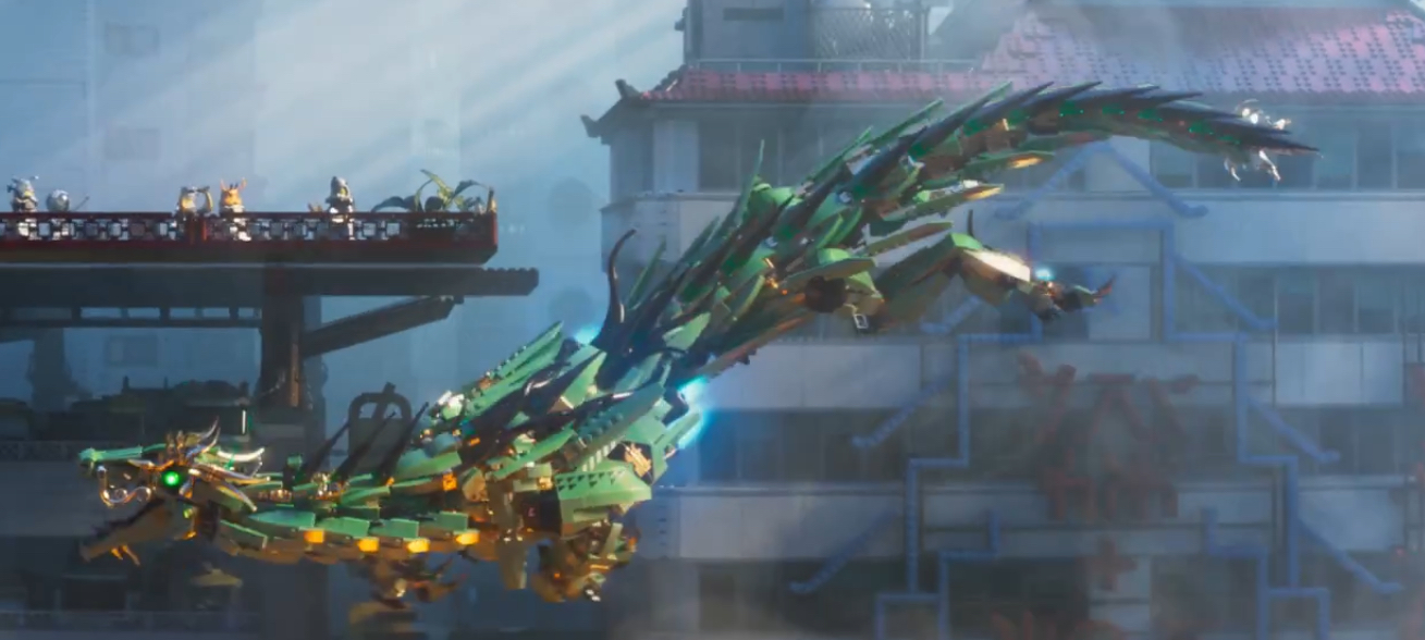 ninjago green ninja dragon