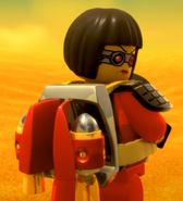 Samurai X (no helmet, visor)