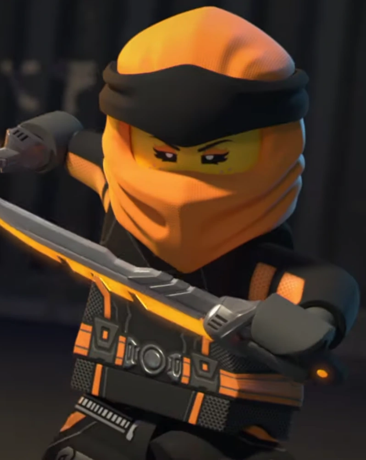 lego ninjago orange ninja