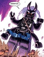 Resurrected (Oni Form, hair; Garmadon)