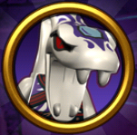 Pythor as he appears in the Tournament of Elements App