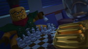 Zane plays Nadakhan in chess