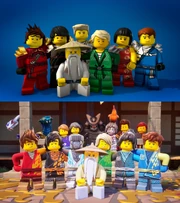 The  referenced in the music video