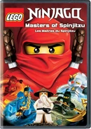 "Masters of Spinjitzu" DVD containing the pilot episodes (bilingual)