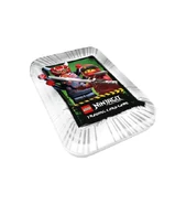 Silver Tin[2] including five Boosters plus a Ninjago minifigure foil pack, Card LE9 - Heroic Harumi and a bonus Limited Edition card[3]