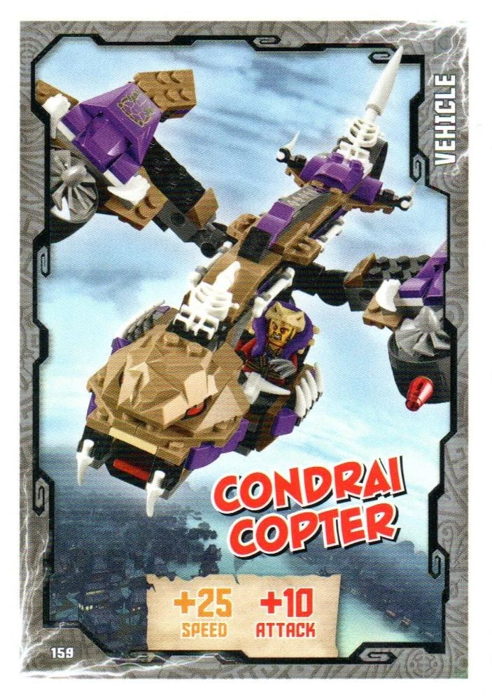 Card 159 - Condrai Copter (TCG S1) | Ninjago Wiki | Fandom