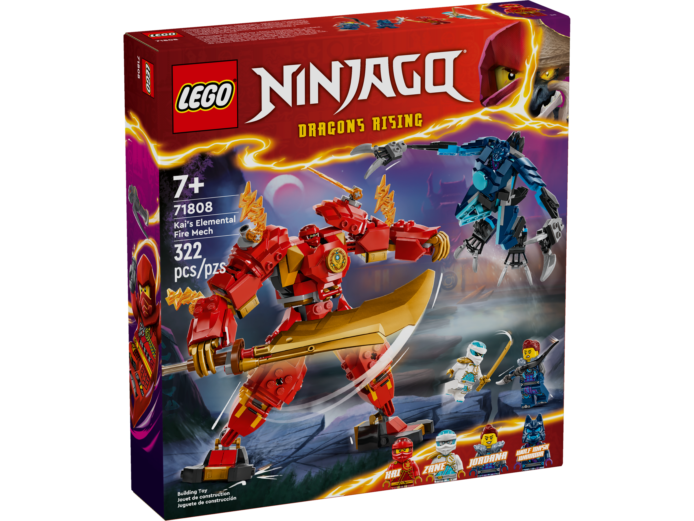 LEGO NINJAGO Kai's Source Dragon Battle • Set 71815