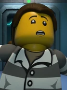 The Needles member (brown hair)