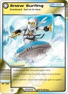 Card 59 - Snow Surfing