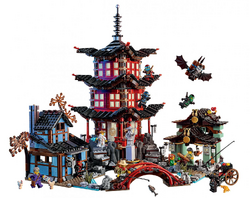 Lego ninjago waterfall temple store
