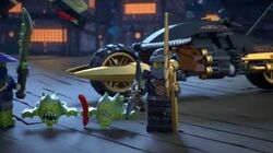 Lego ninjago blaster bike cheap