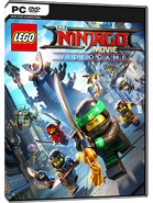 The LEGO Ninjago Movie Videogame on a PC DVD