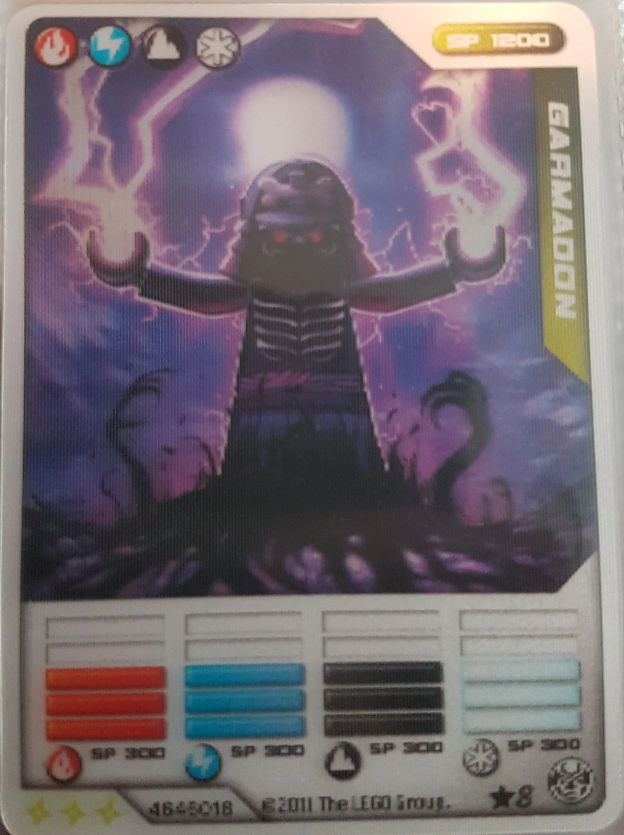 Card ☆8 - Garmadon (Spinners) | Ninjago Wiki | Fandom