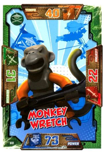 Card 80 - Monkey Wretch (TCG S1) | Ninjago Wiki | Fandom