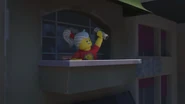 Unagami getting a newspaper