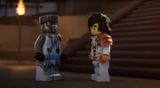 Zane explaining how Arin and the others are marooned in the Merged Lands.