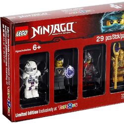 Lego ninjago minifigures pack top