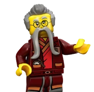 CGI Krux disguised as Dr. Saunders.