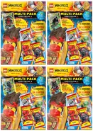 Four of the six possible Multi-Packs, each including four Boosters plus Card LE10 - Drix Limited Edition, Card LE11 - Zarkt Limited Edition, Card LE12 - Evil Jay Limited Edition, or Card LE13 - Leader Ras Limited Edition