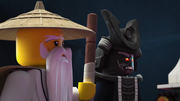 Wu with his brother, Garmadon