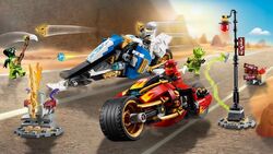 70667 Kai s Blade Cycle Zane s Snowmobile Ninjago Wiki Fandom