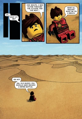 Kai stranded in Billy Badlands