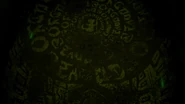 Pictured on the Tomb of the Stone Army's gate