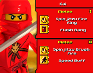 Kai in LEGO Battles: Ninjago