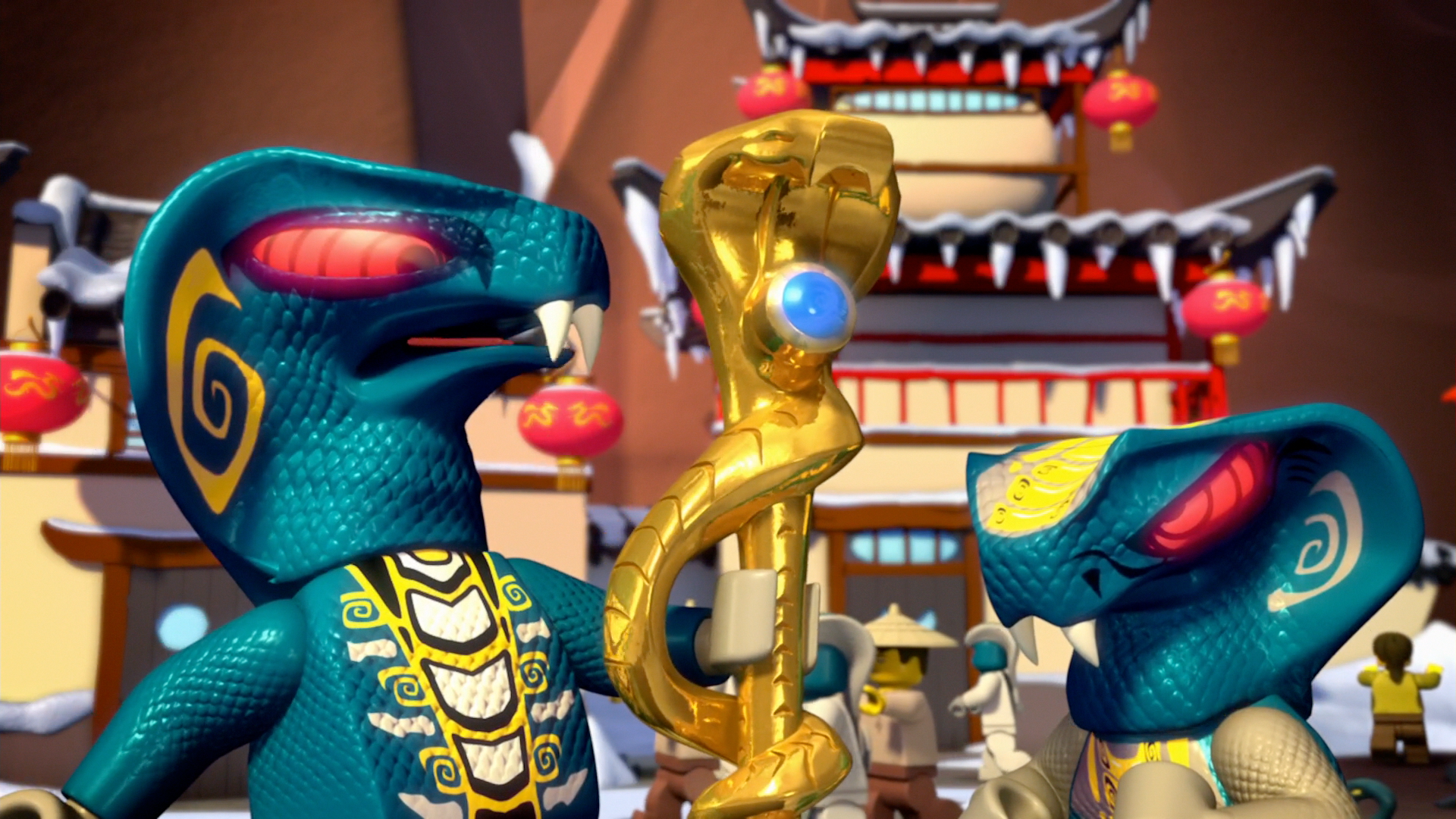 lego ninjago snakes hypnobrai