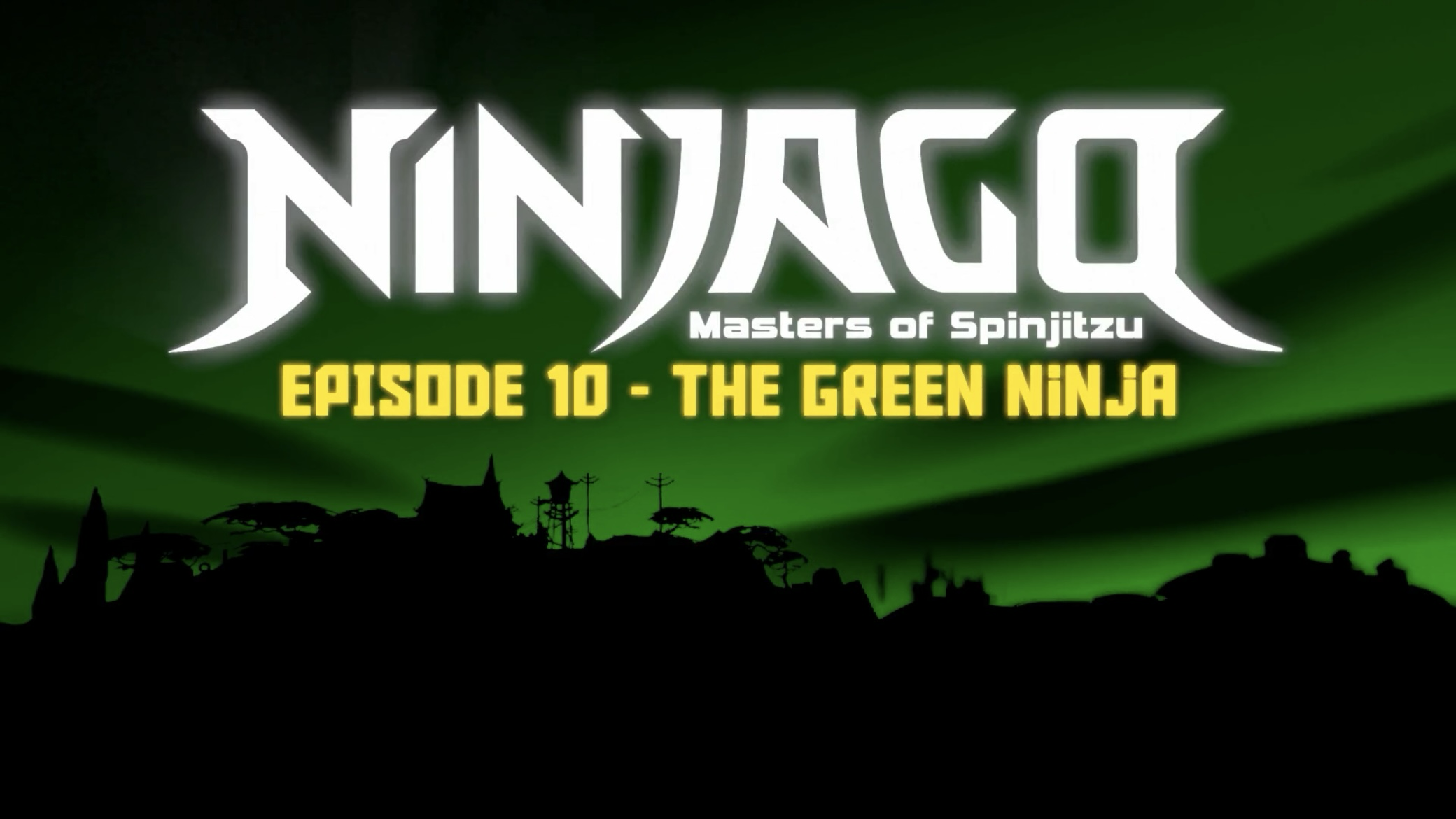 DIY LEGO NINJAGO Movie Costume - Reversible GREEN NINJA Lloyd Costume