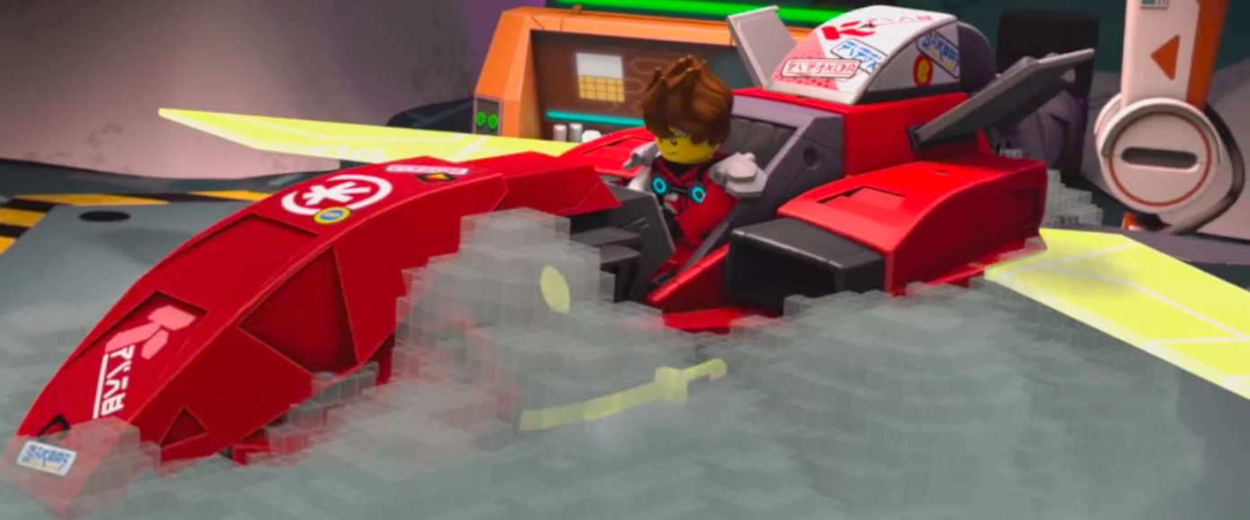 ninjago kai's mech jet