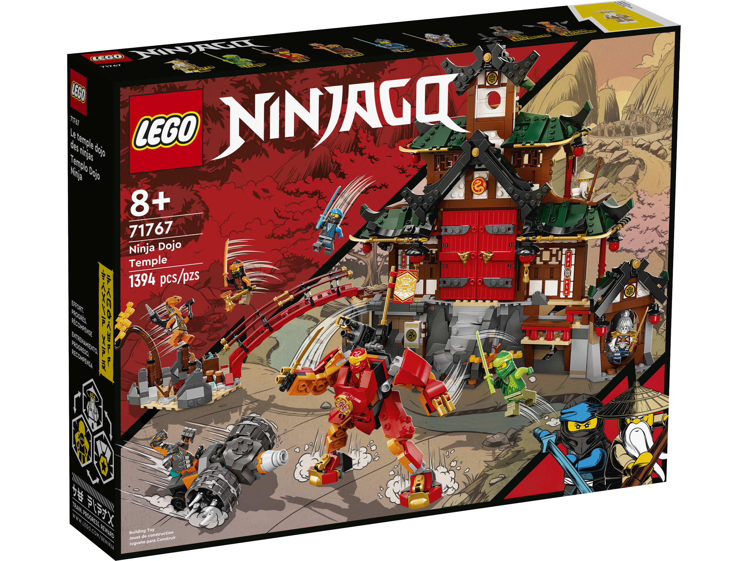 Lego New Minifigures from Set Ninja Dojo Temple 71767 Ninjago Ninja Men  Figures