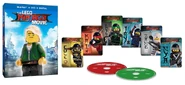 Target exclusive Blu-Ray variant with lenticular cover (switching between casual Lloyd and Secret Ninja Force Lloyd) plus trading cards