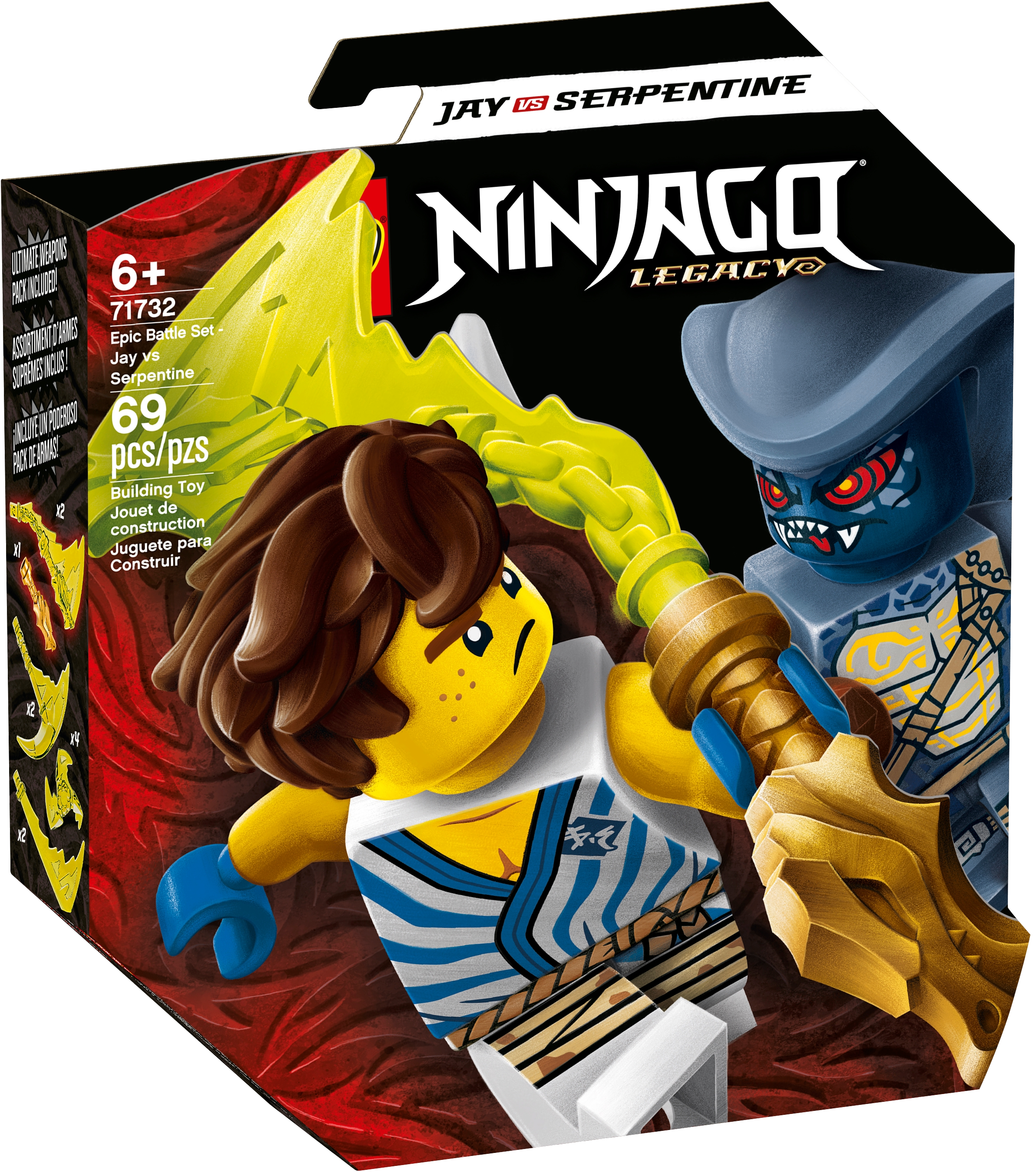 vinden er stærk triathlon Borgerskab 71732 Epic Battle Set - Jay vs. Serpentine | Ninjago Wiki | Fandom