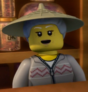 Human form (high bun, hat)